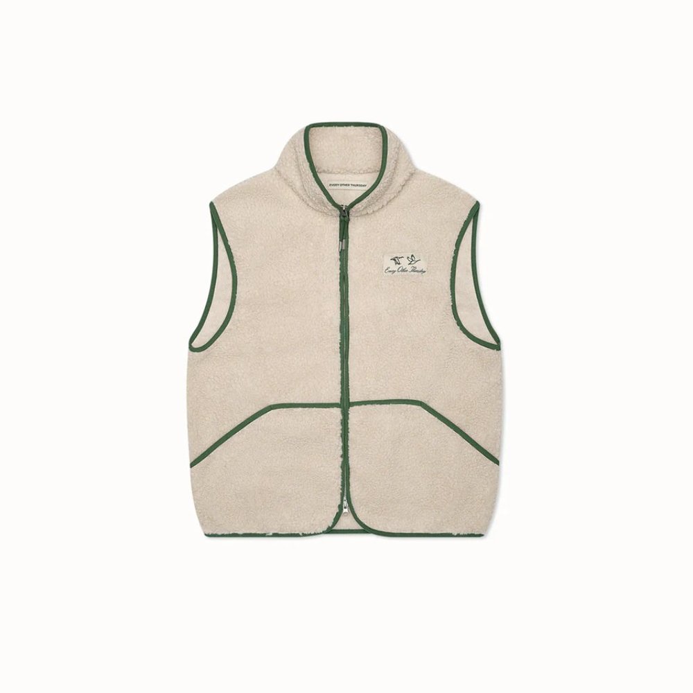 Every Other Thursdays High Pile Fleece Vest Size M